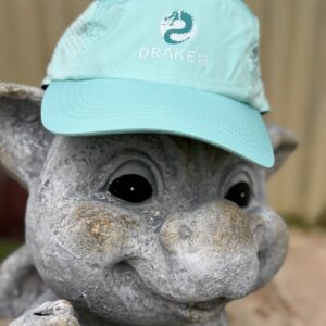 Gorra "Entreno con dragones" verde agua